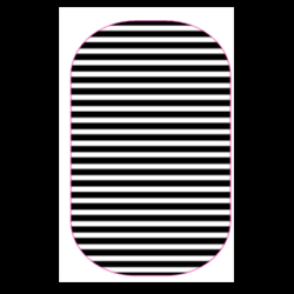 Jamberry "Black and White Skinny" Nail Wraps